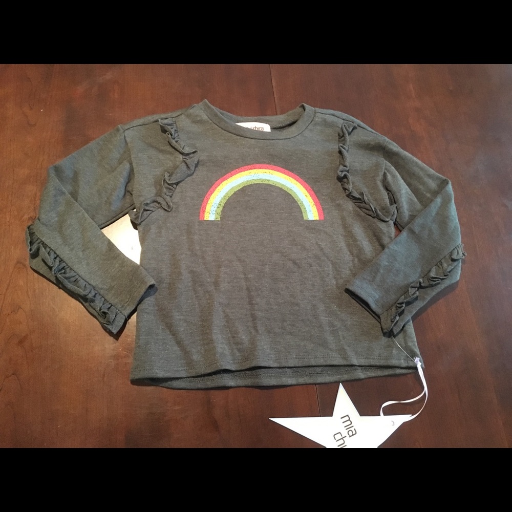 NEW Mia Chica Small Rainbow Shirt